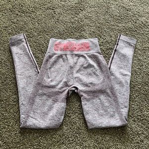 Gymshark Flex leggings/ cranberry color